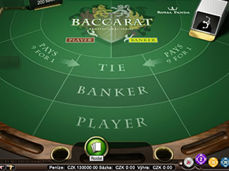 Baccarat zdarma